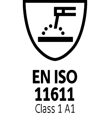 EN ISO 11611 - Class1, A1